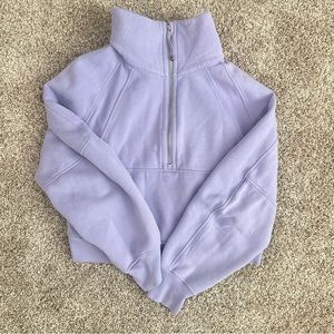 SOLD Lululemon Scuba Oversized Funnel Neck Half Zip